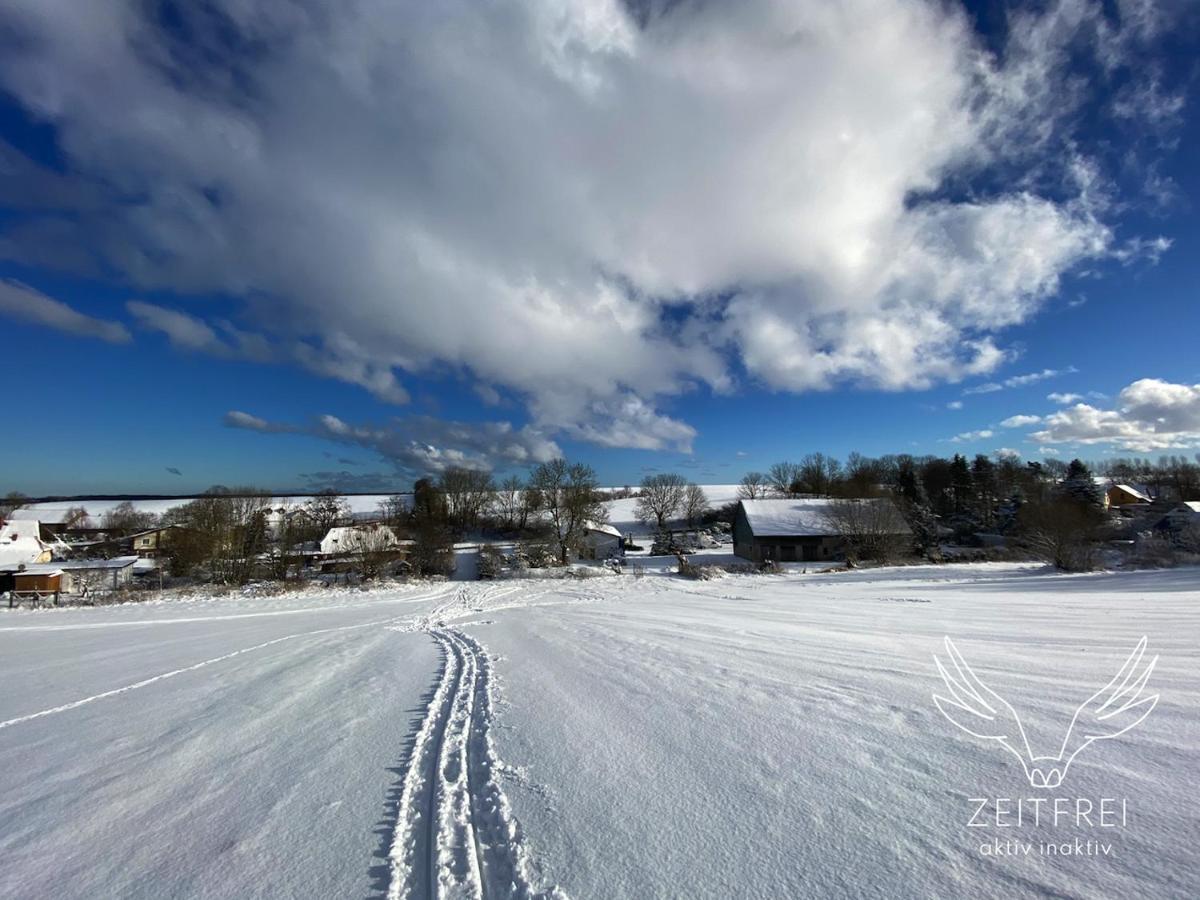 Zeitfrei Urlaubsappartememts & Veranstaltungsort Steffenshagen Buitenkant foto