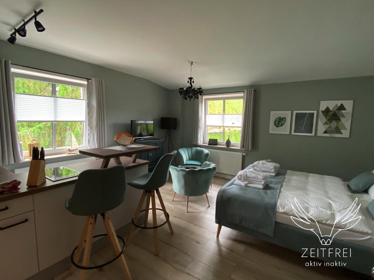 Zeitfrei Urlaubsappartememts & Veranstaltungsort Steffenshagen Buitenkant foto