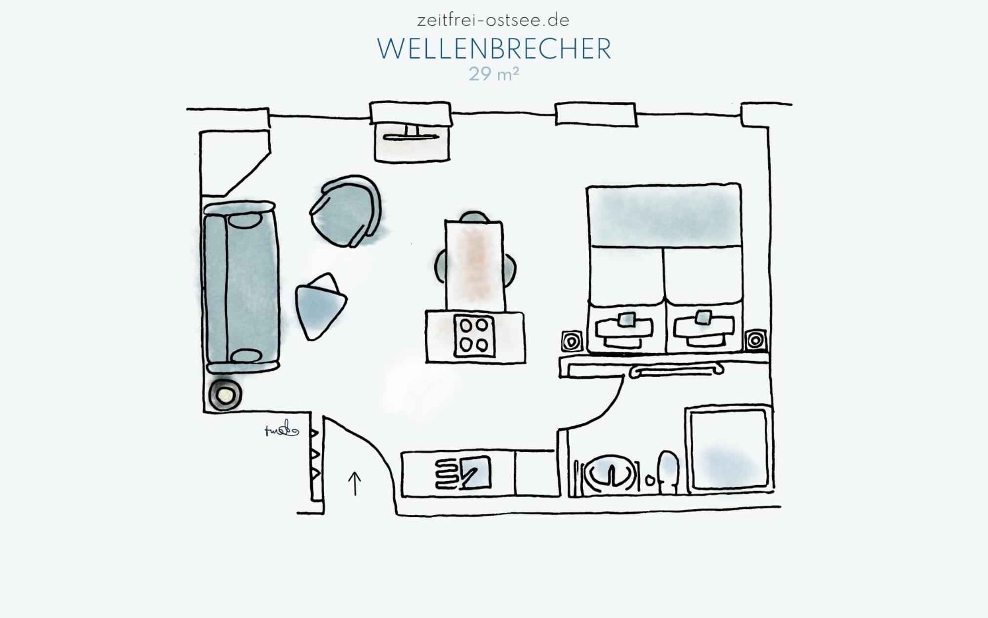 Zeitfrei Urlaubsappartememts & Veranstaltungsort Steffenshagen Kamer foto